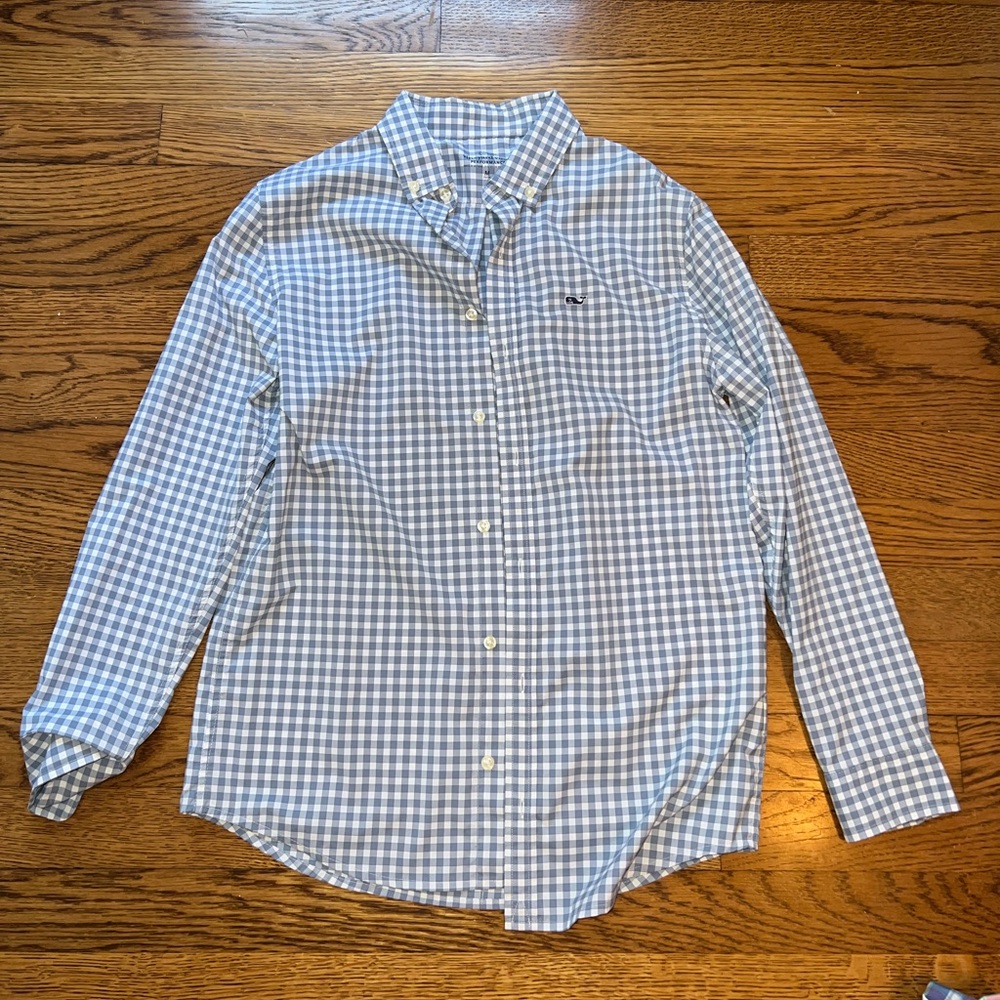 Boys Vineyard Vines button up polo